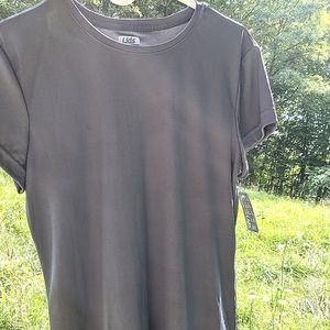 Donating Soon! LIDS WOMEN'S GREY Performance Wear Short Sleeve TEE Size XXL